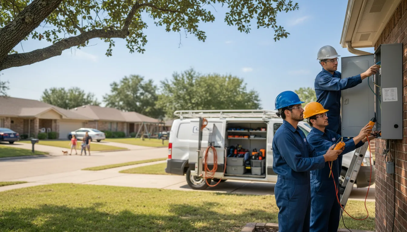 Certified electrician providing emergency electrical services in Booneville, AR